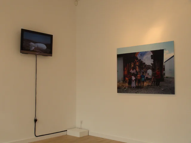 Moving Worlds, veduta dell’allestimento