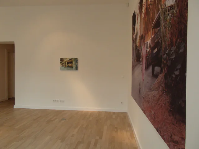 Moving Worlds, veduta dell’allestimento