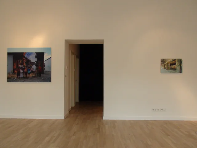 Moving Worlds, veduta dell’allestimento