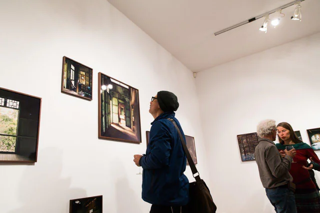Dark Whispers, installation view