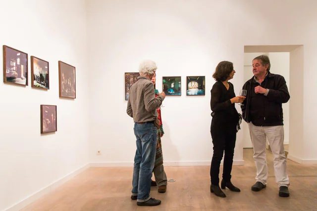 Dark Whispers, installation view