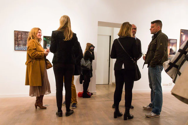 Dark Whispers, installation view