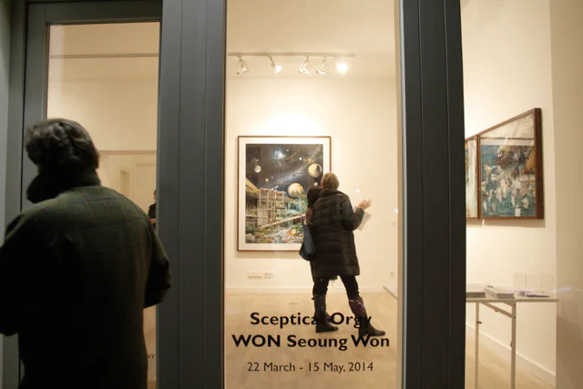 Sceptical Orgy, installation view