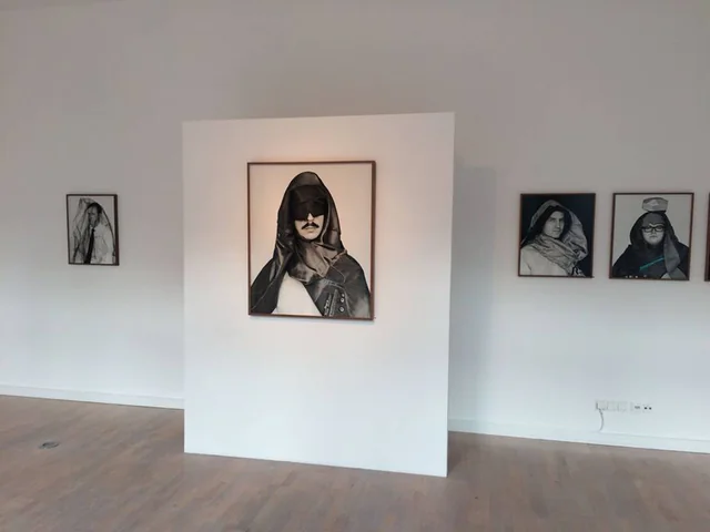 Nadelstreifen — Pinstripe, installation view