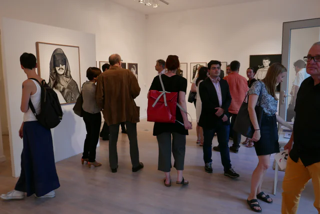 Nadelstreifen — Pinstripe, installation view