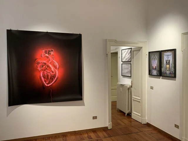 ORE SOSPESE. Un diario italiano, installation view